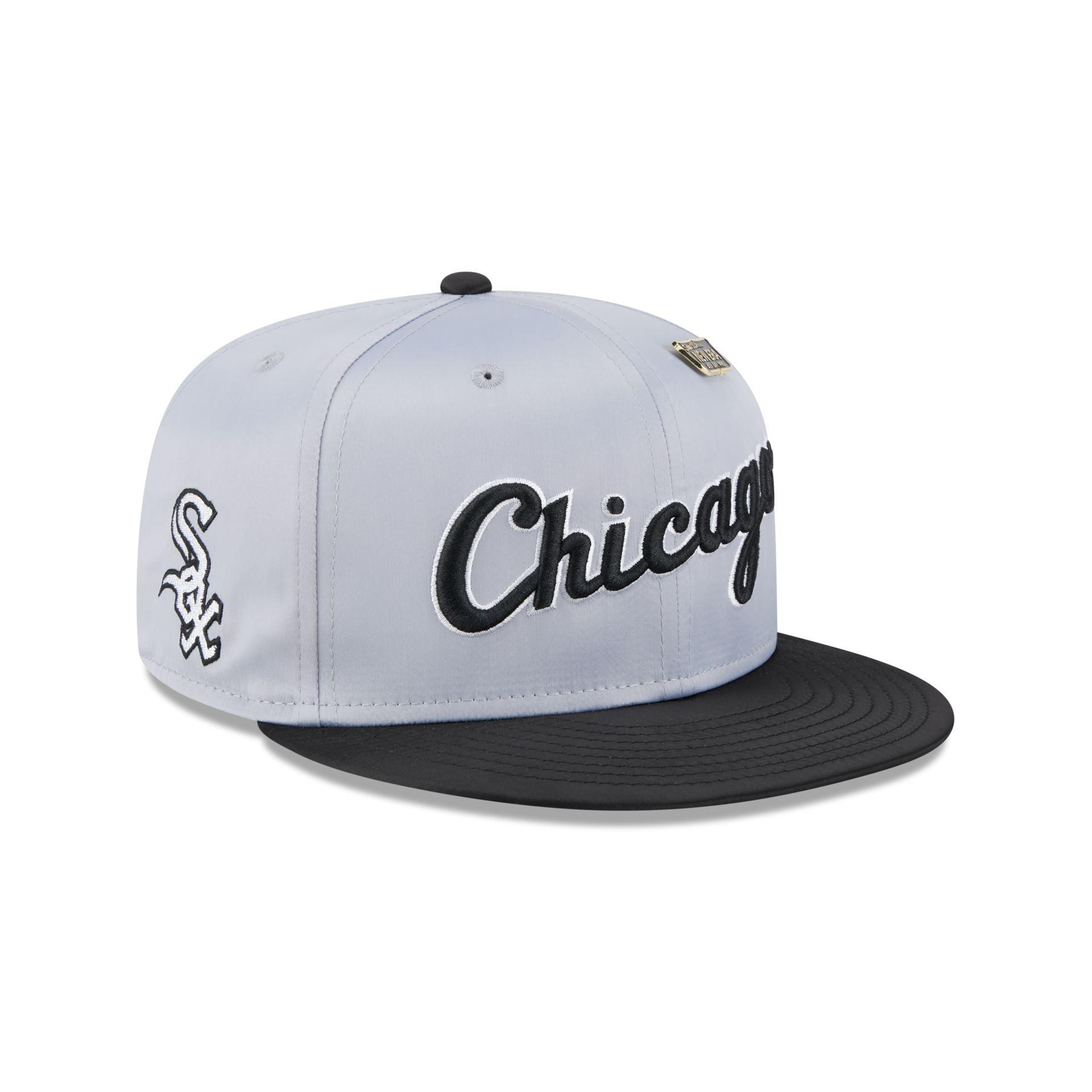 New England Patriots Spring Satin 59FIFTY Fitted Hat Male Product Image