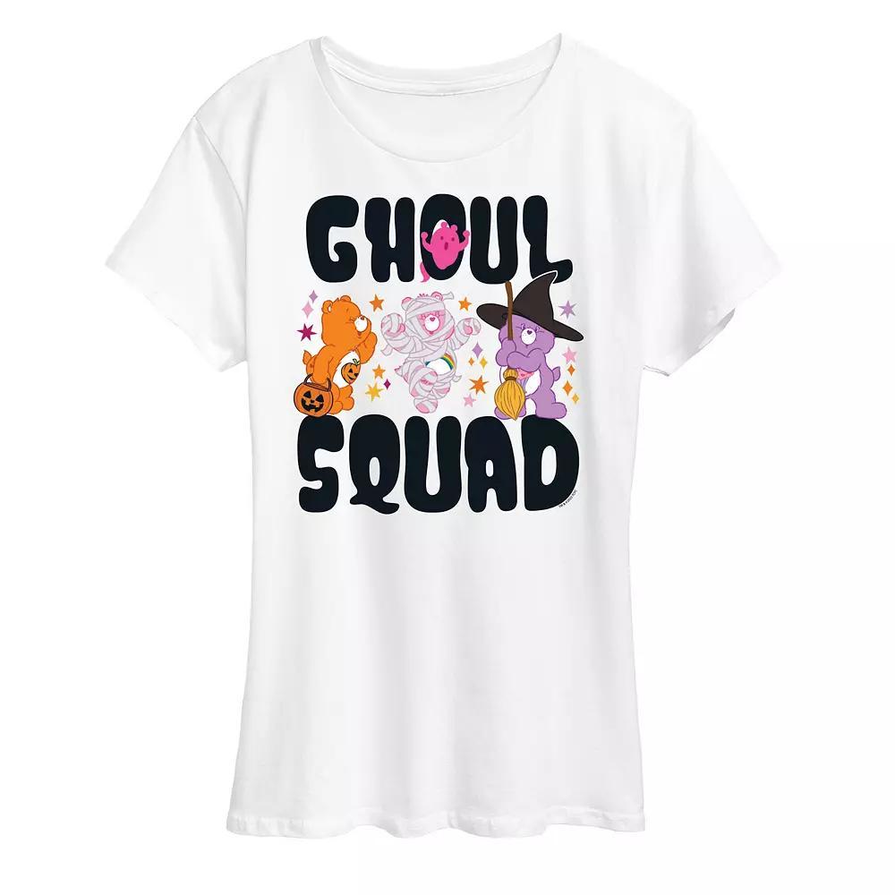 Womens Care Bears Halloween Ghoul Squad Graphic Tee, Girls Product Image