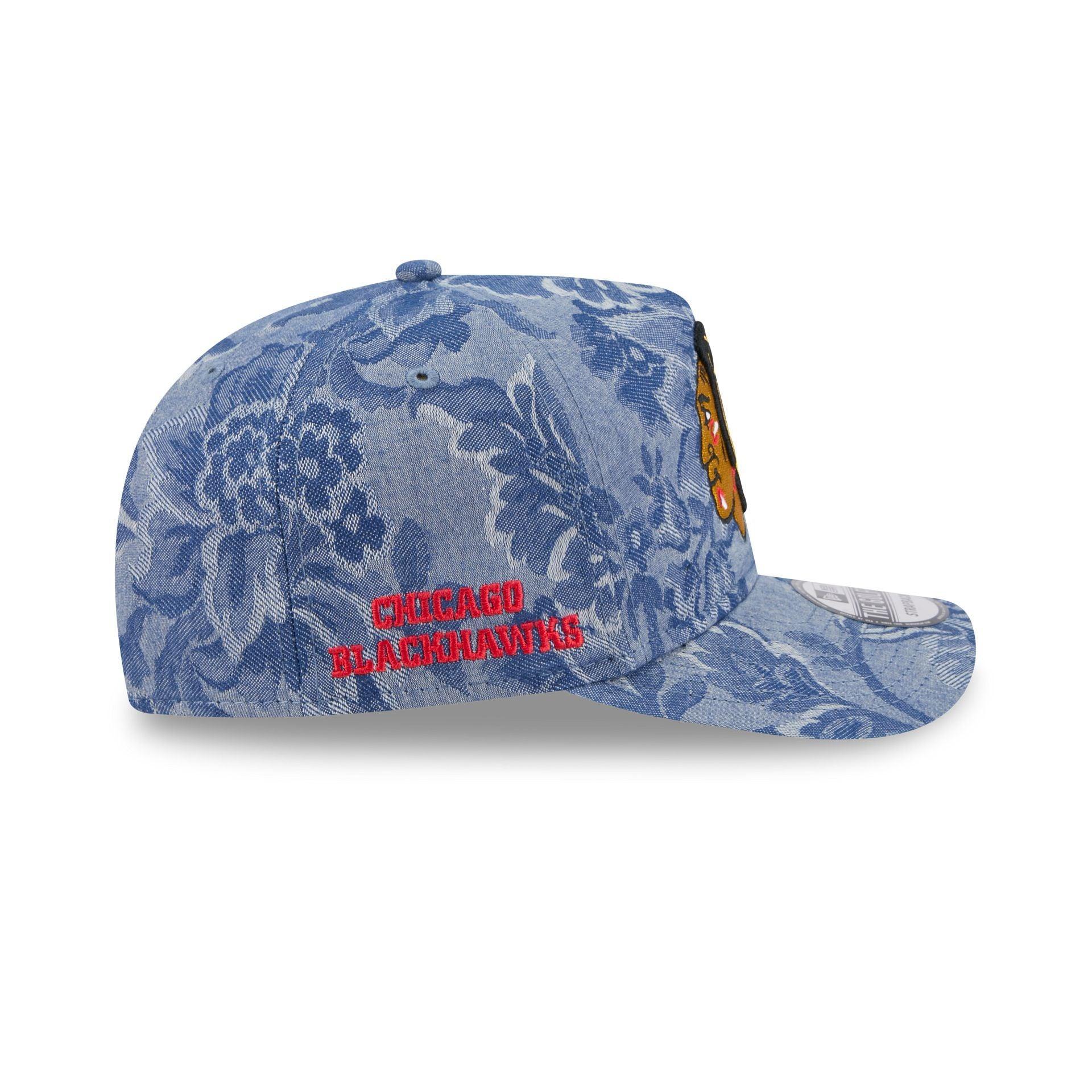 Columbus Blue Jackets Washed 9FIFTY A-Frame Snapback Hat Male Product Image
