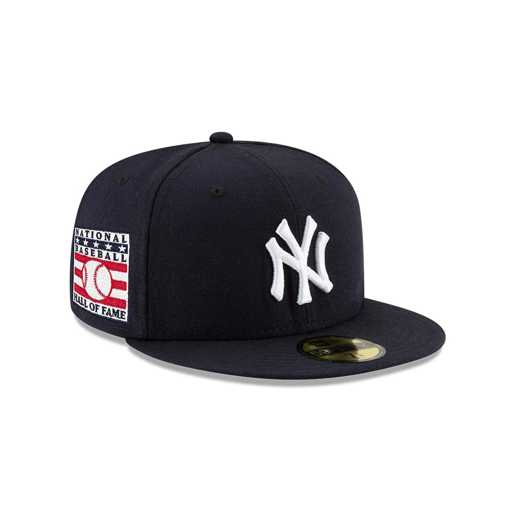 Men's New Era Navy New York Yankees National Baseball Hall of Fame 59FIFTY Fitted Hat, Size: 6 7/8, Blue Product Image