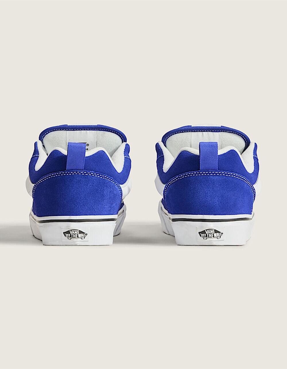 VANS Knu Skool Shoes - BLUE/WHT Product Image