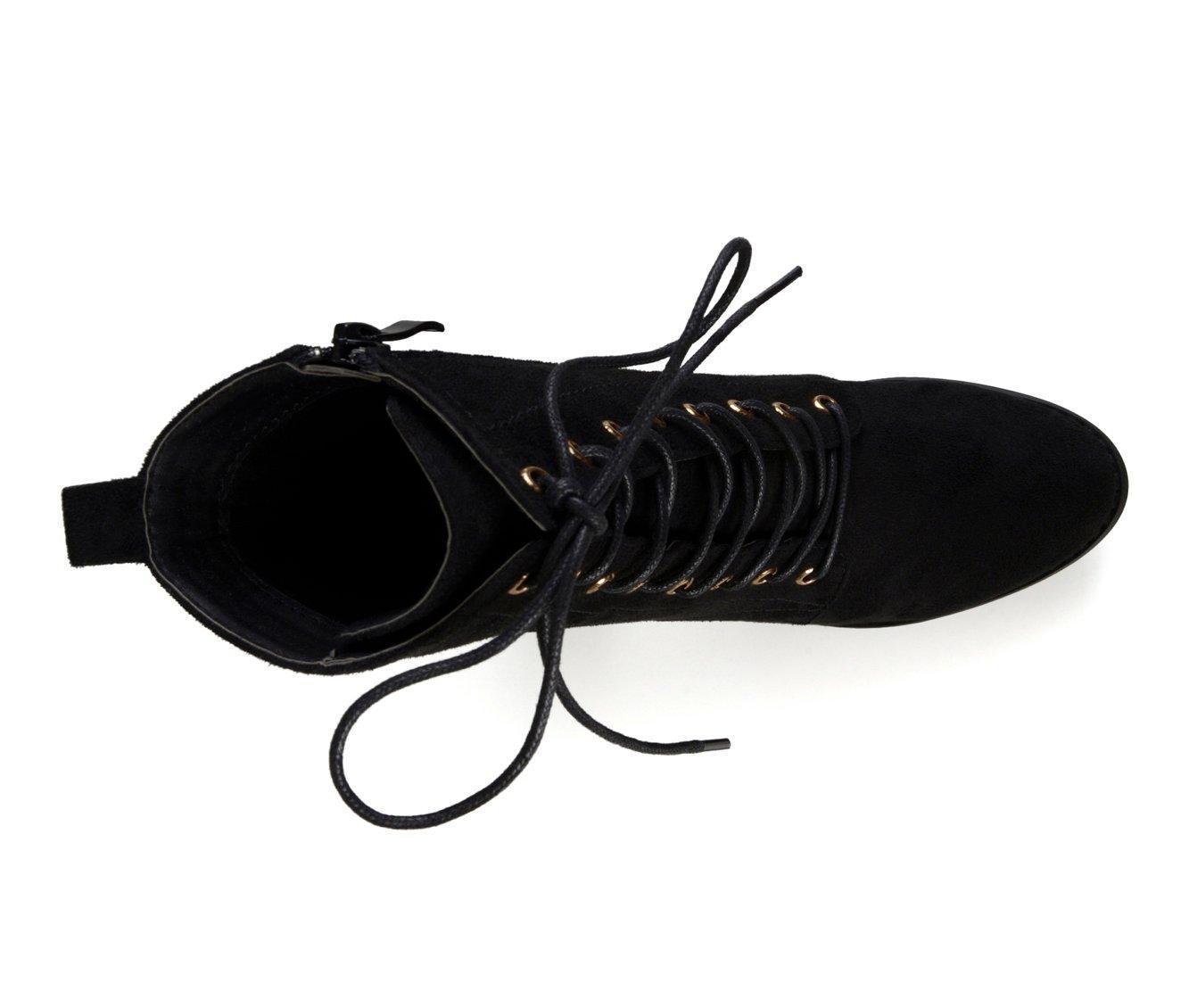 Women's Journee Collection Baylor Lace-Up Booties Product Image