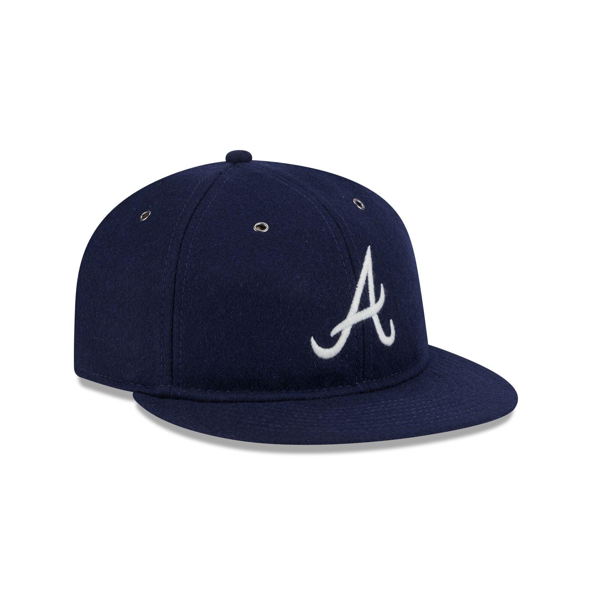 Atlanta Braves Wool Retro Crown 59FIFTY Fitted Hat Male Product Image