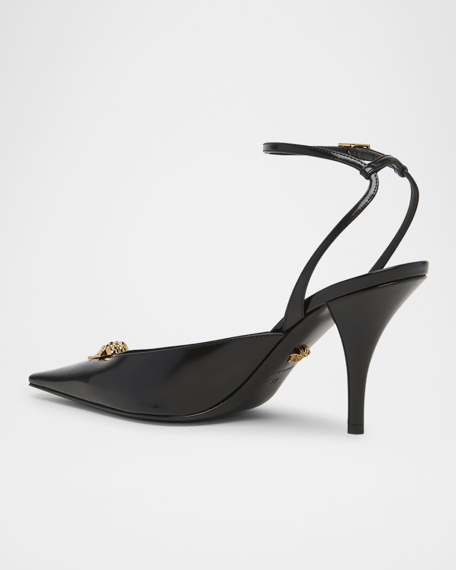 La Medusa Calfskin Leather Pumps Product Image