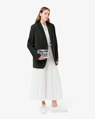 Small The Blend Silver Reporter Bag Product Image