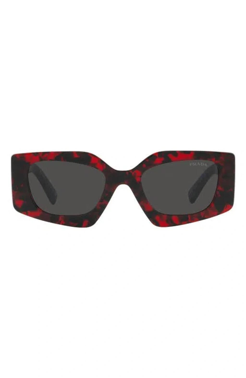 PRADA 51mm Rectangular Sunglasses In Multi Product Image