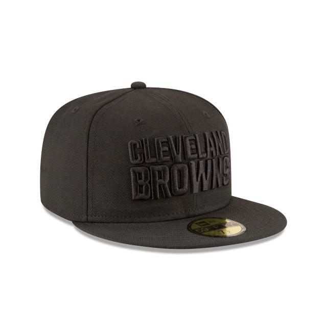 Detroit Lions Black On Black 59FIFTY Fitted Hat Male Product Image