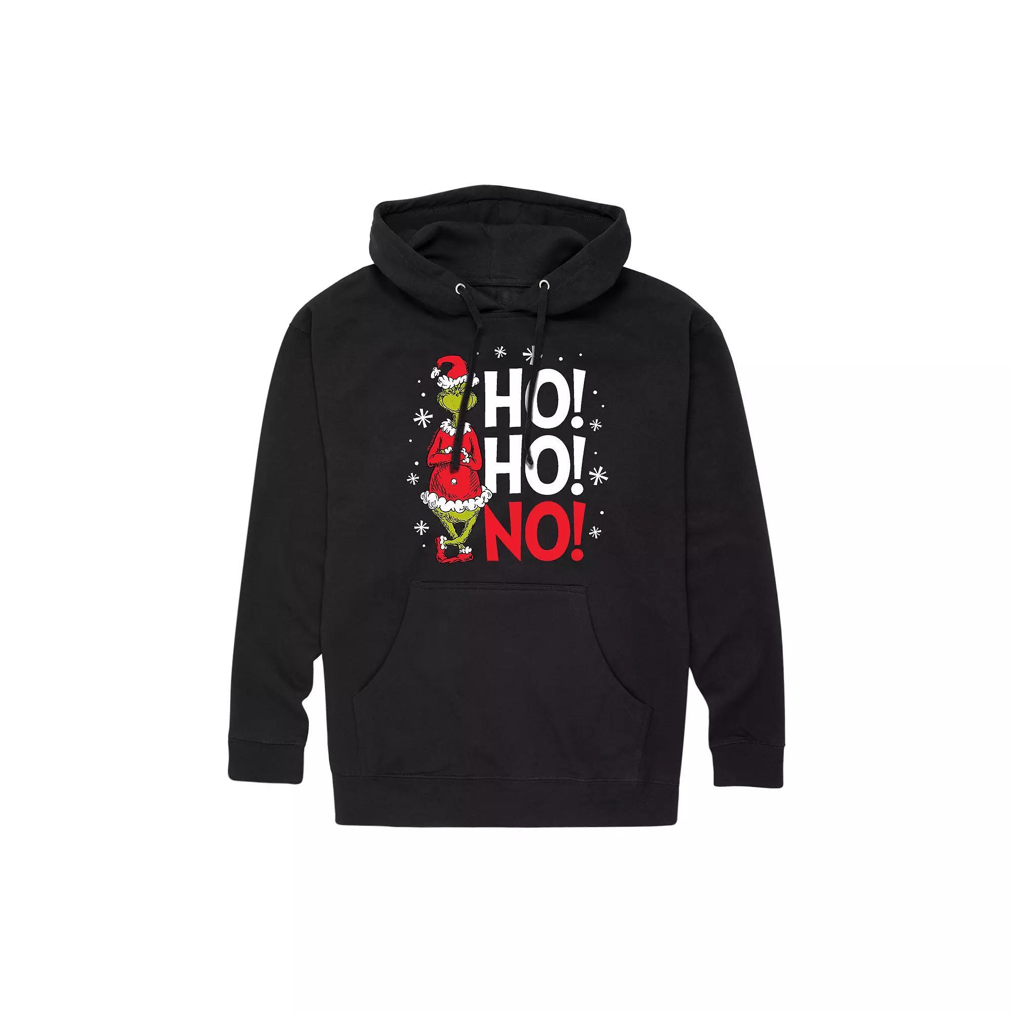 Mens Dr. Seuss Grinch Ho Ho No Hoodie Product Image