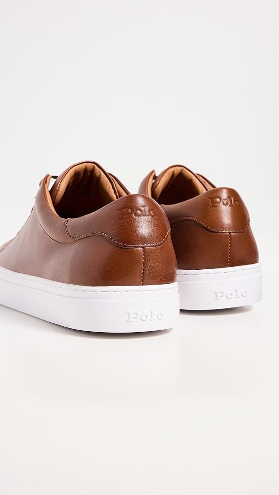 Polo Ralph Lauren Jermain Ii Leather Sneakers | Shopbop Product Image