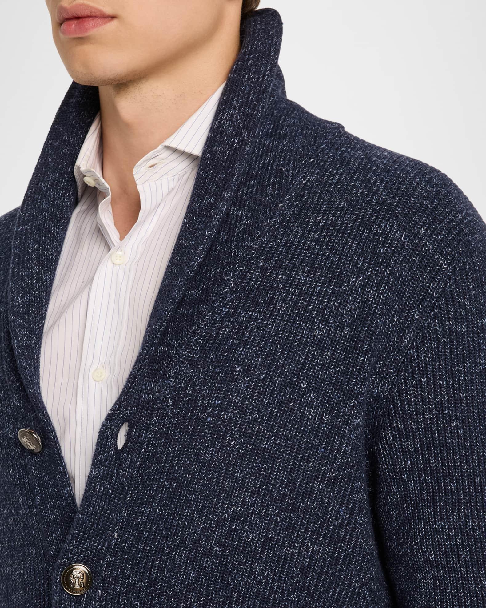 Men's Marled Shawl Cardigan Product Image