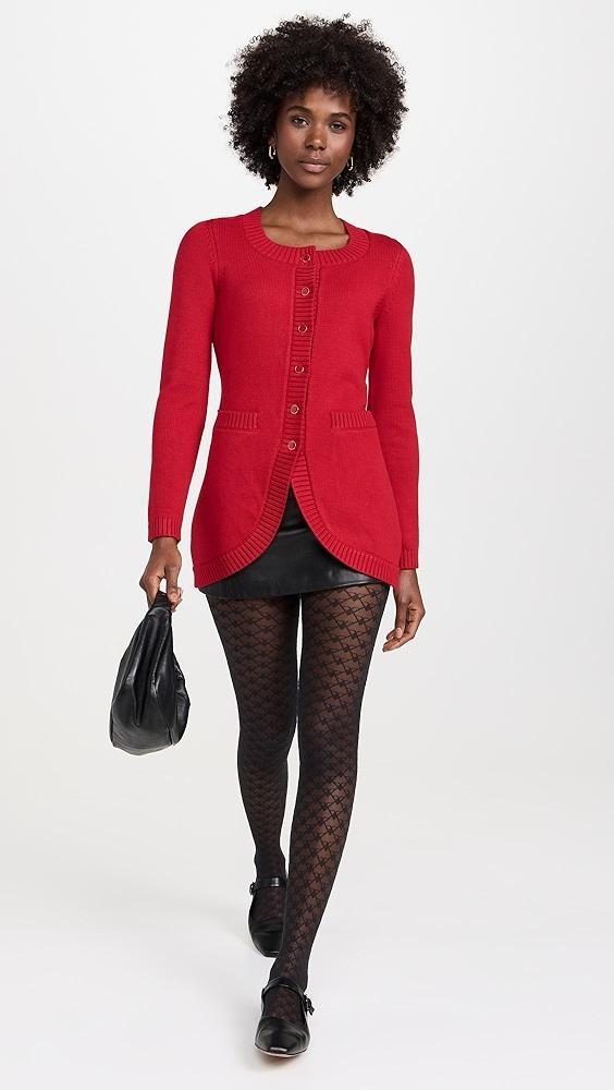 POSSE Sabrina Long Sleeve Cardigan | Shopbop Product Image
