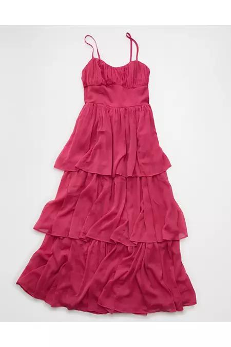 AE Sweetheart Tiered Maxi Dress Women's Product Image