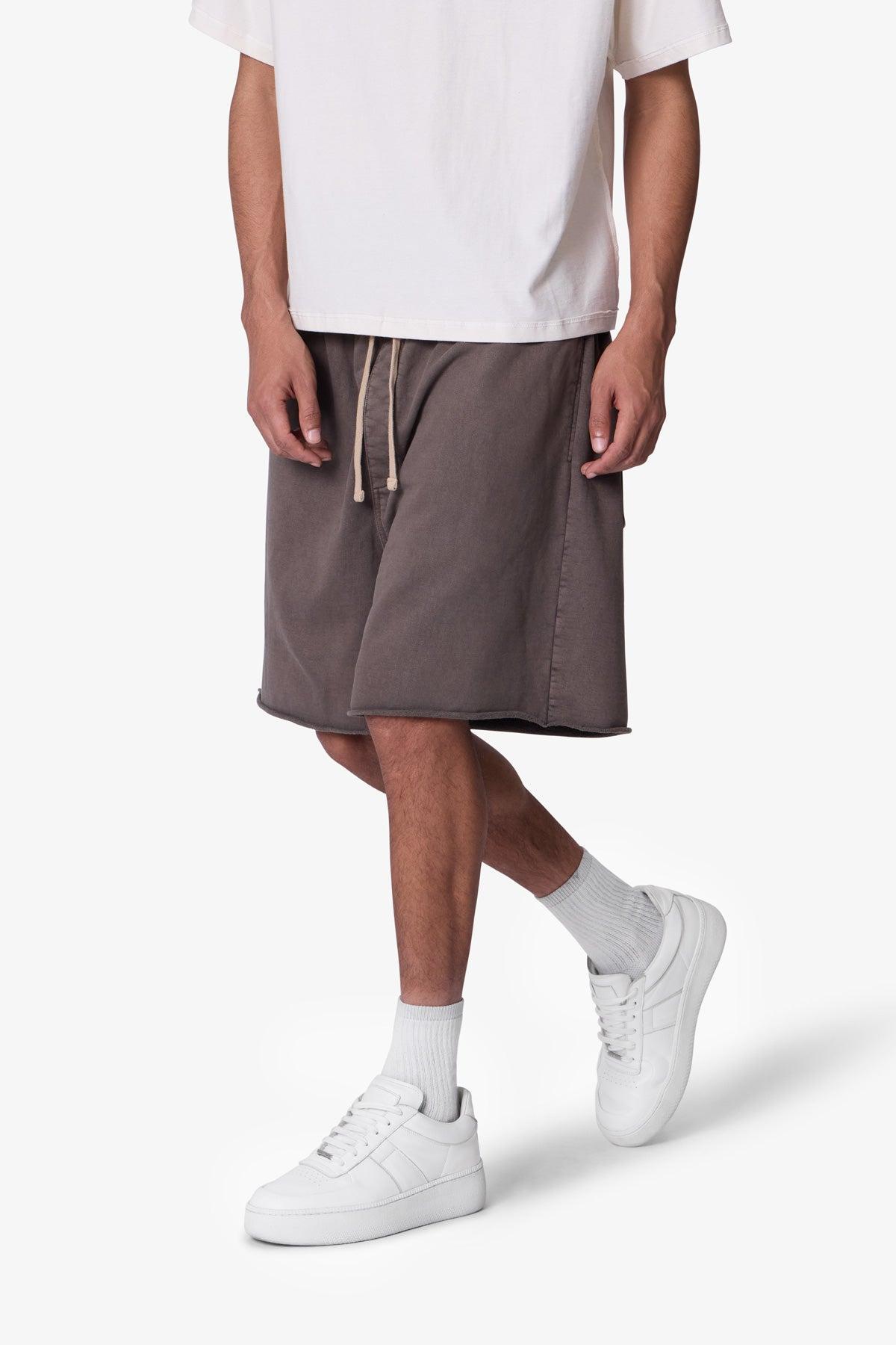 Oversized Sweatshorts - Muddy Grey Product Image