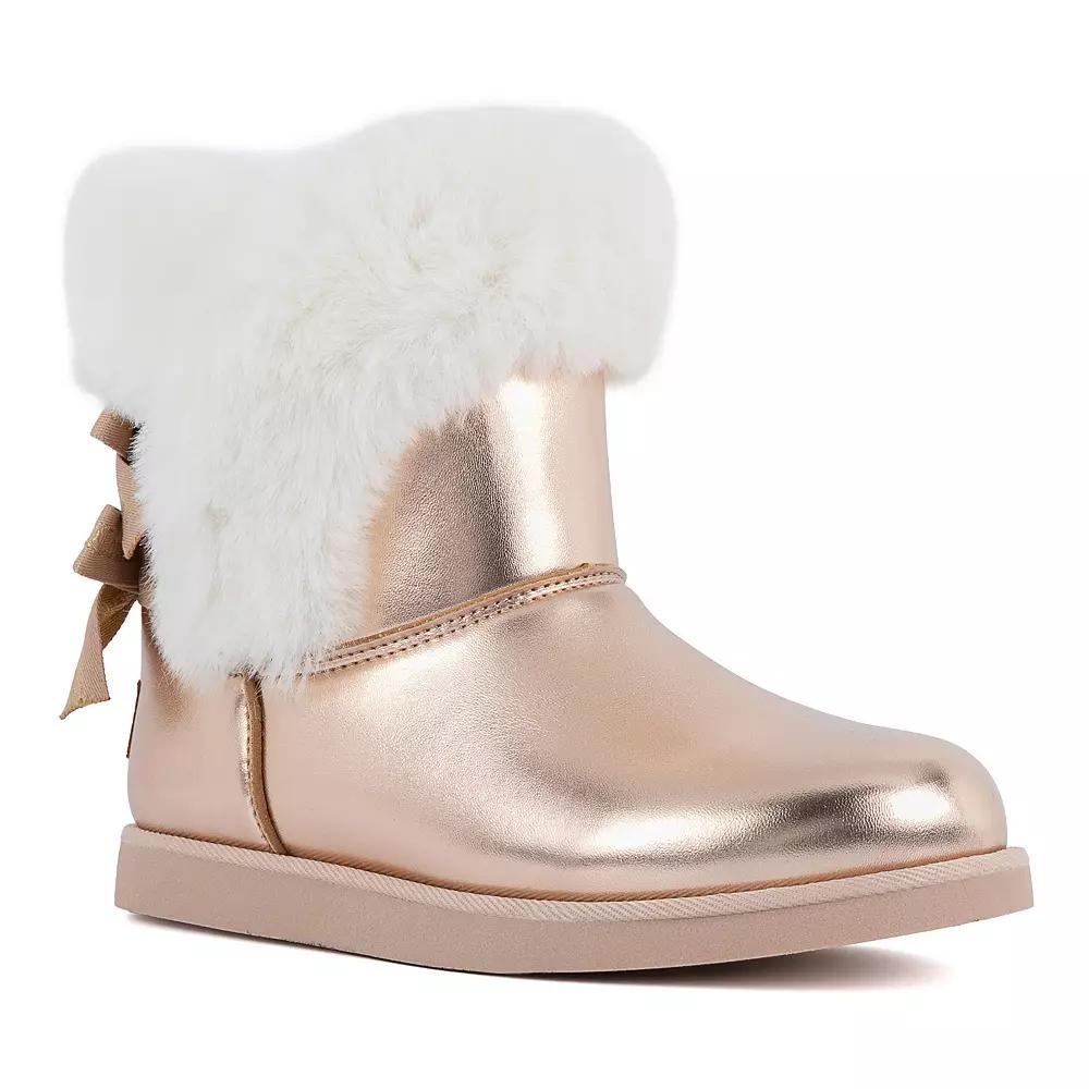 Juicy Couture King 2 Women's Cold Weather Boots, Size: 7, Black Leopard Product Image