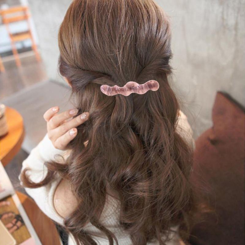 Set of 2: Wavy Acrylic Hair Clip Product Image