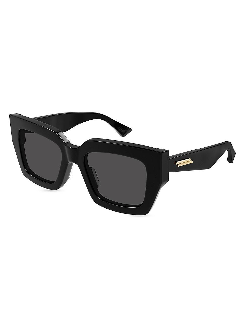 Color-Block GG Injection Plastic Cat-Eye Sunglasses Product Image