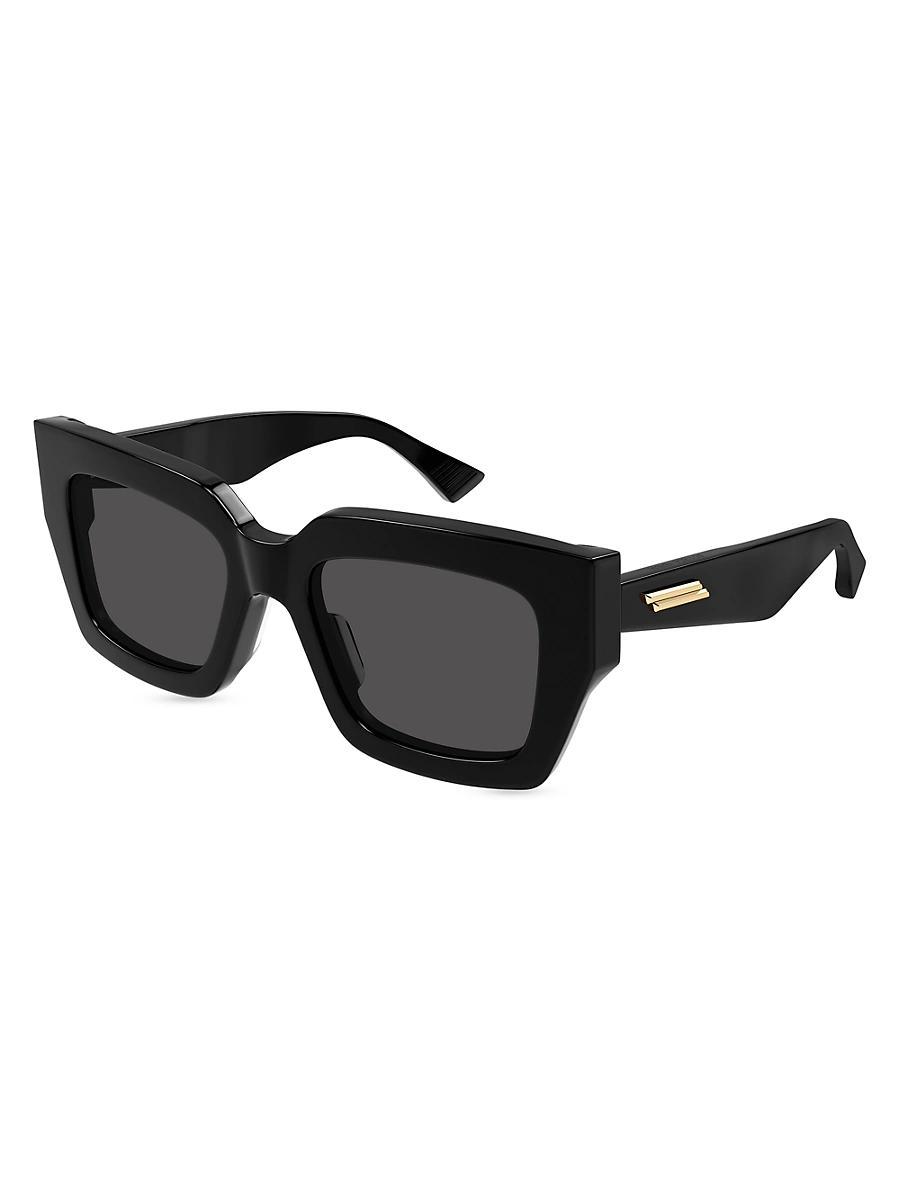 Color-Block GG Injection Plastic Cat-Eye Sunglasses Product Image