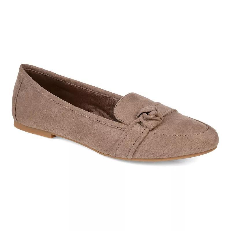 Journee Marci Womens Loafers Yellow Product Image