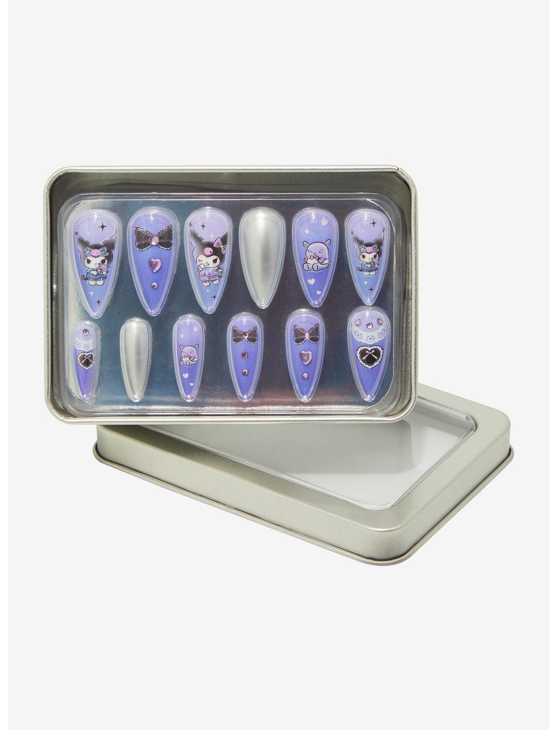 Kuromi Dress-Up Faux Nail Set Product Image