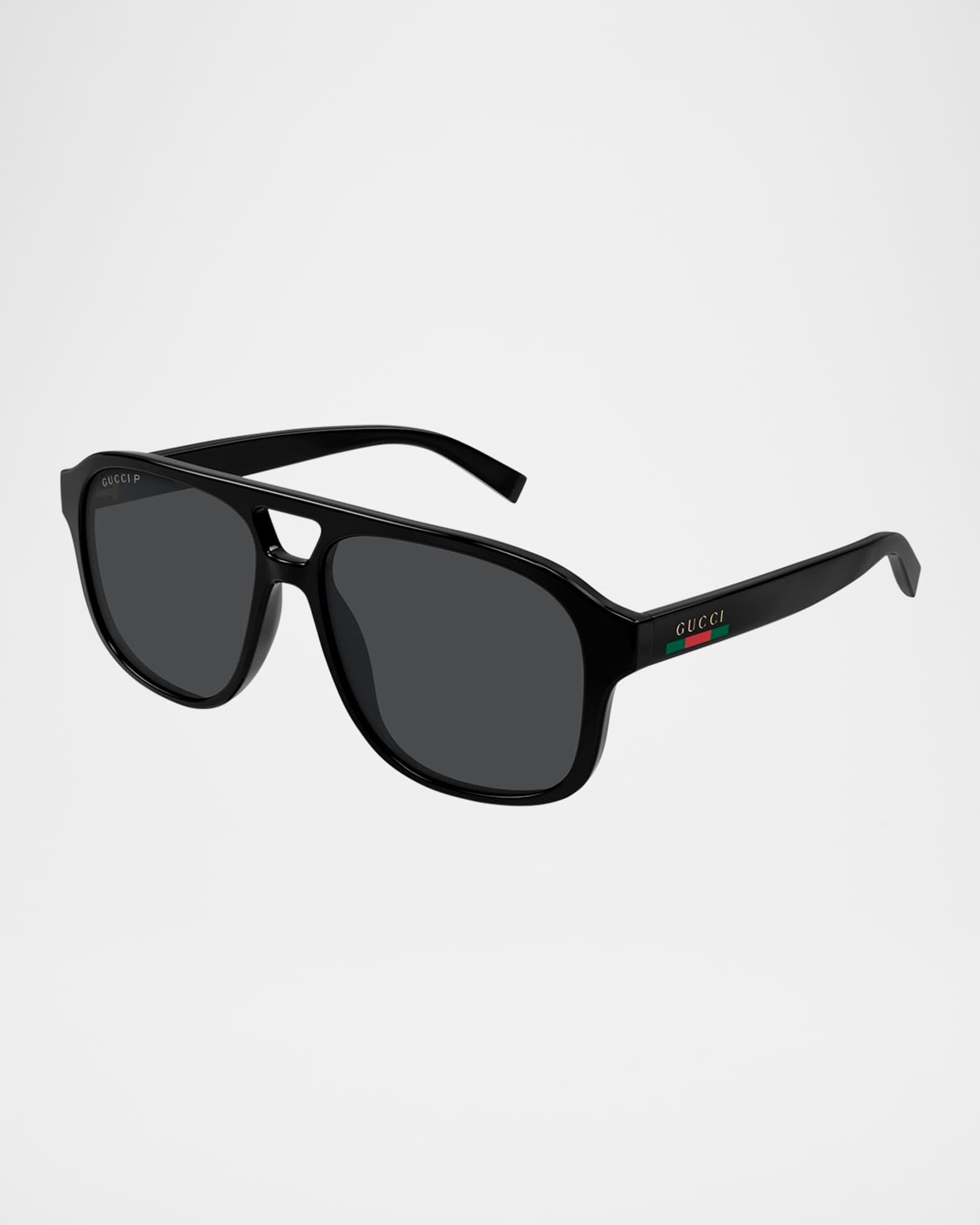 Men's GG1856S Injection Plastic Aviator Sunglasses Product Image