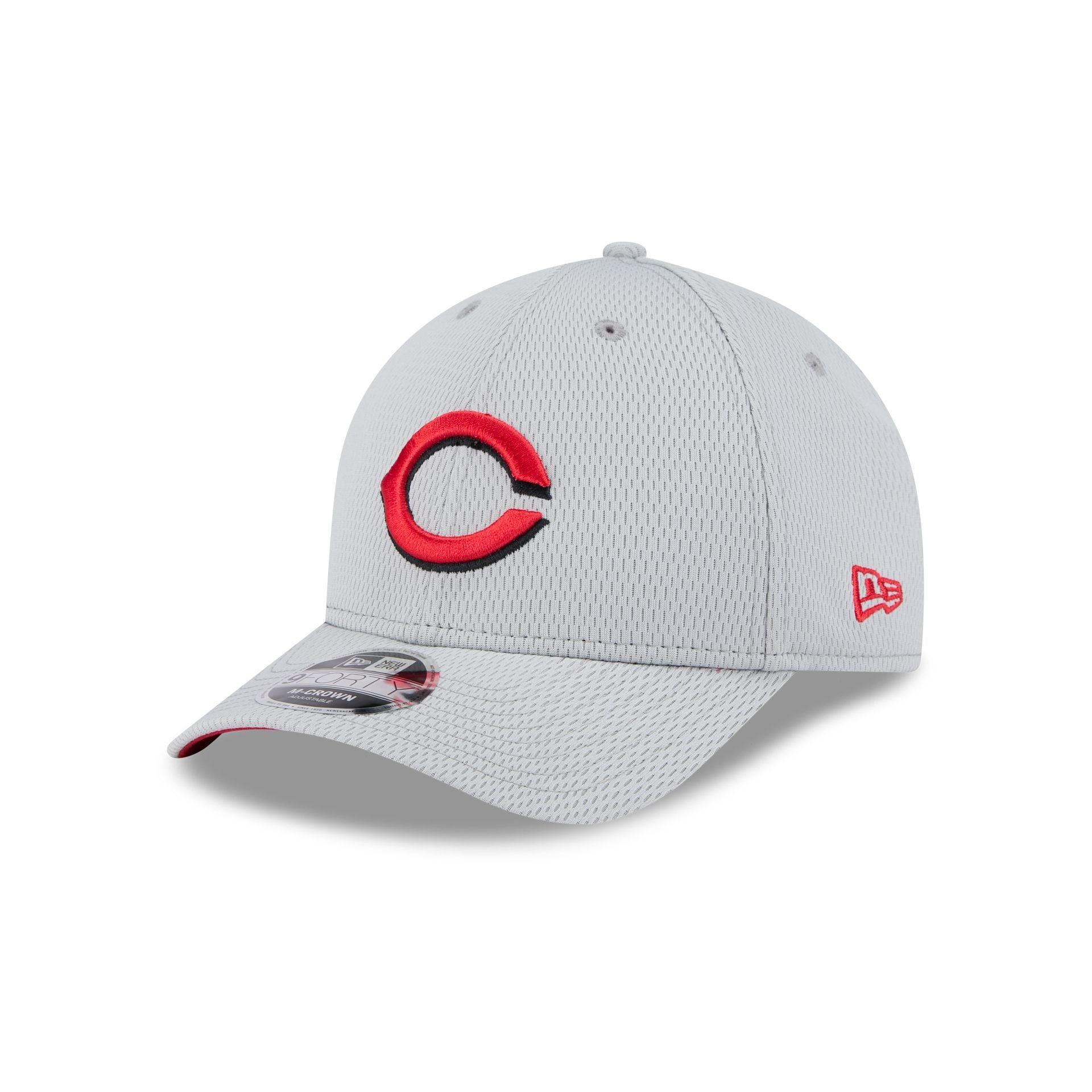 Cincinnati Reds 2025 Clubhouse Gray 9FORTY M-Crown Snapback Hat Male Product Image