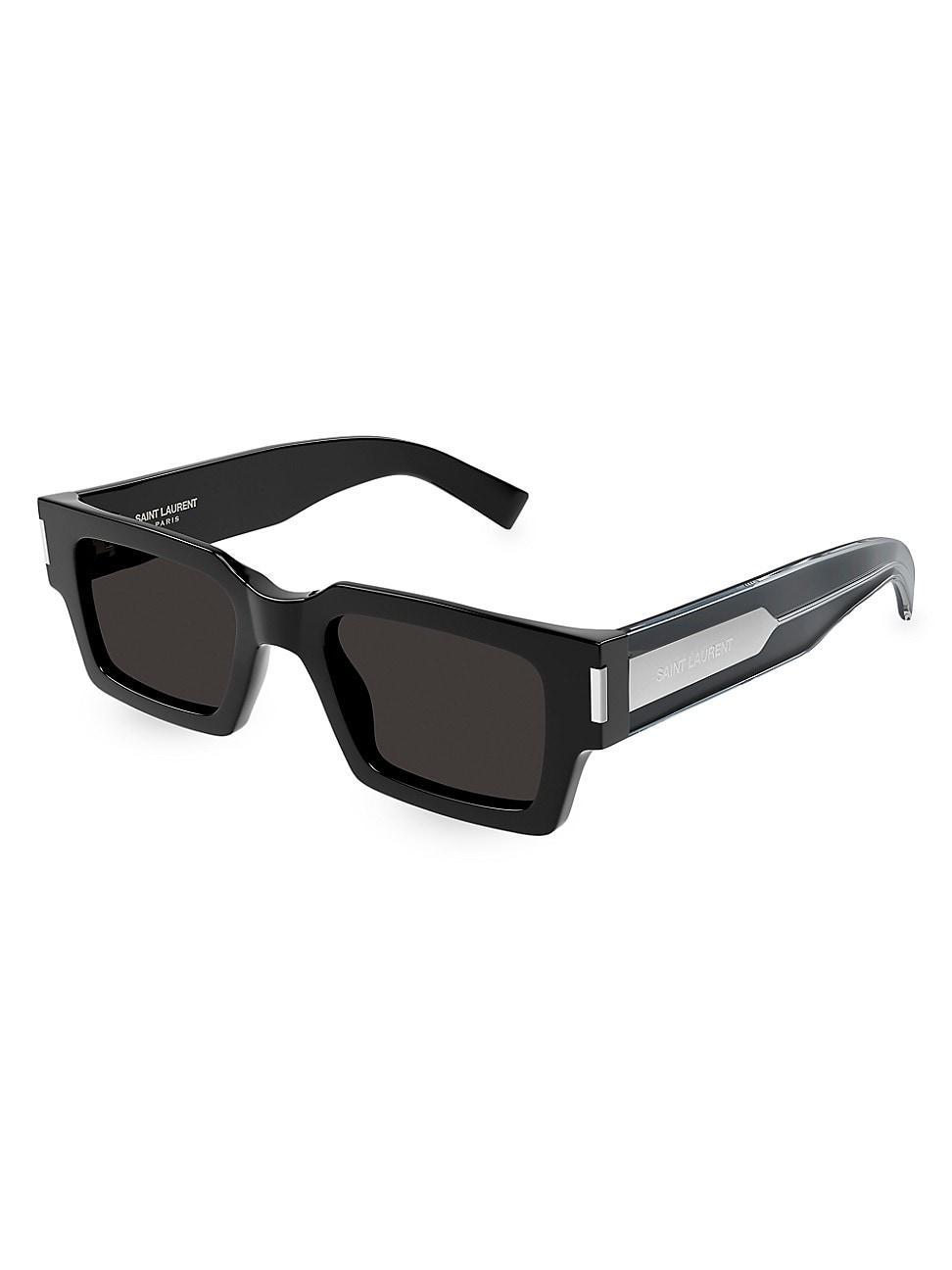 Logo Acetate Rectangle Sunglasses Product Image