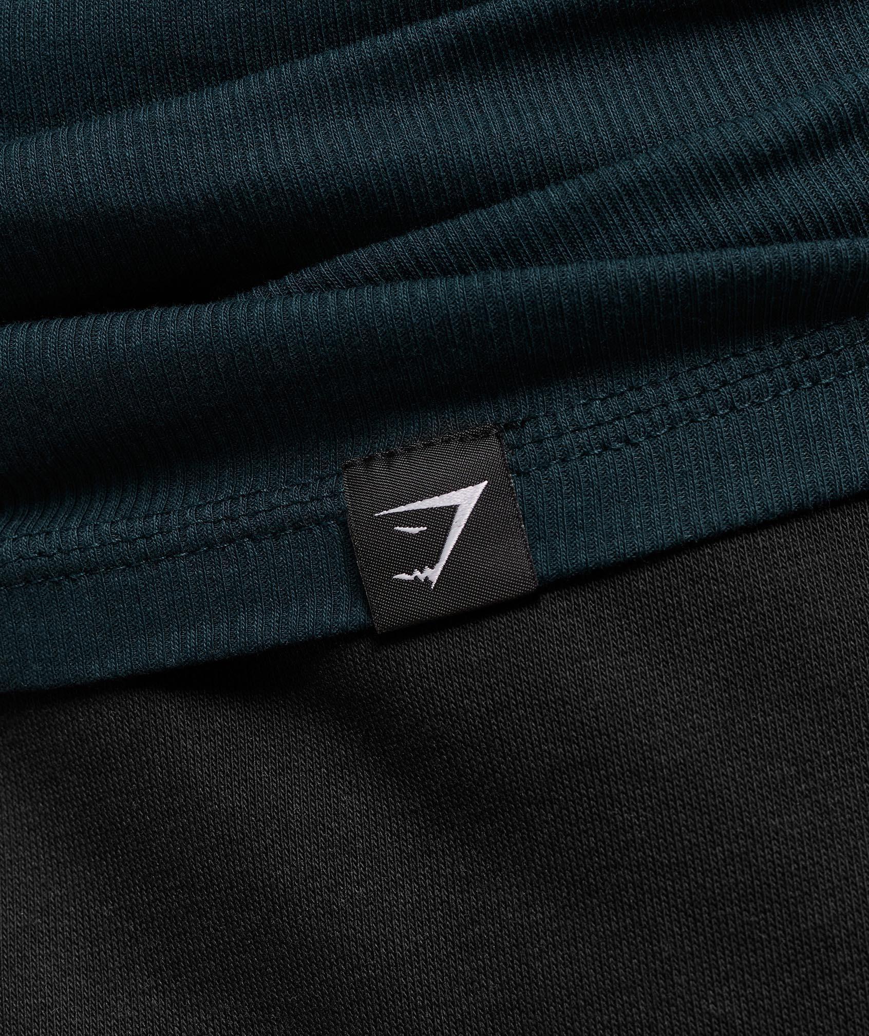 Gymshark Legacy Ribbed Tank - Deep Petrol Blue Male Product Image