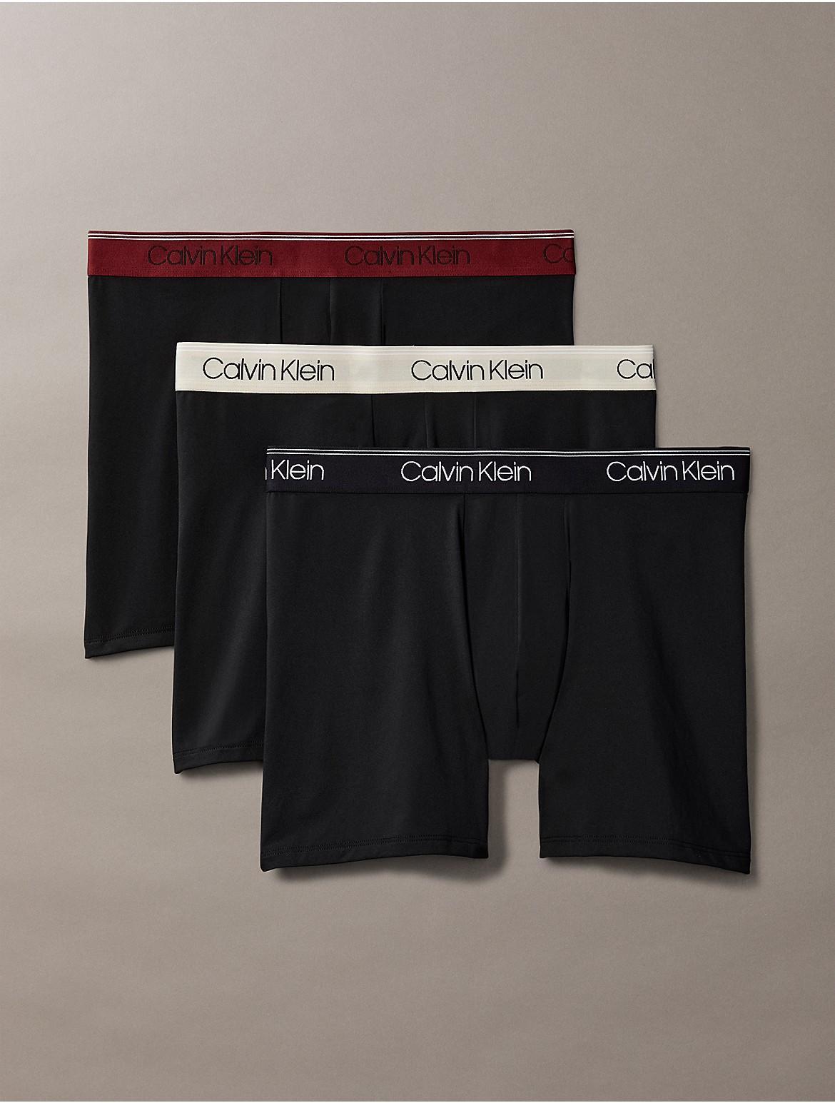 Calvin Klein Men's Micro Stretch 3-Pack Boxer Brief - Multi - XL Product Image