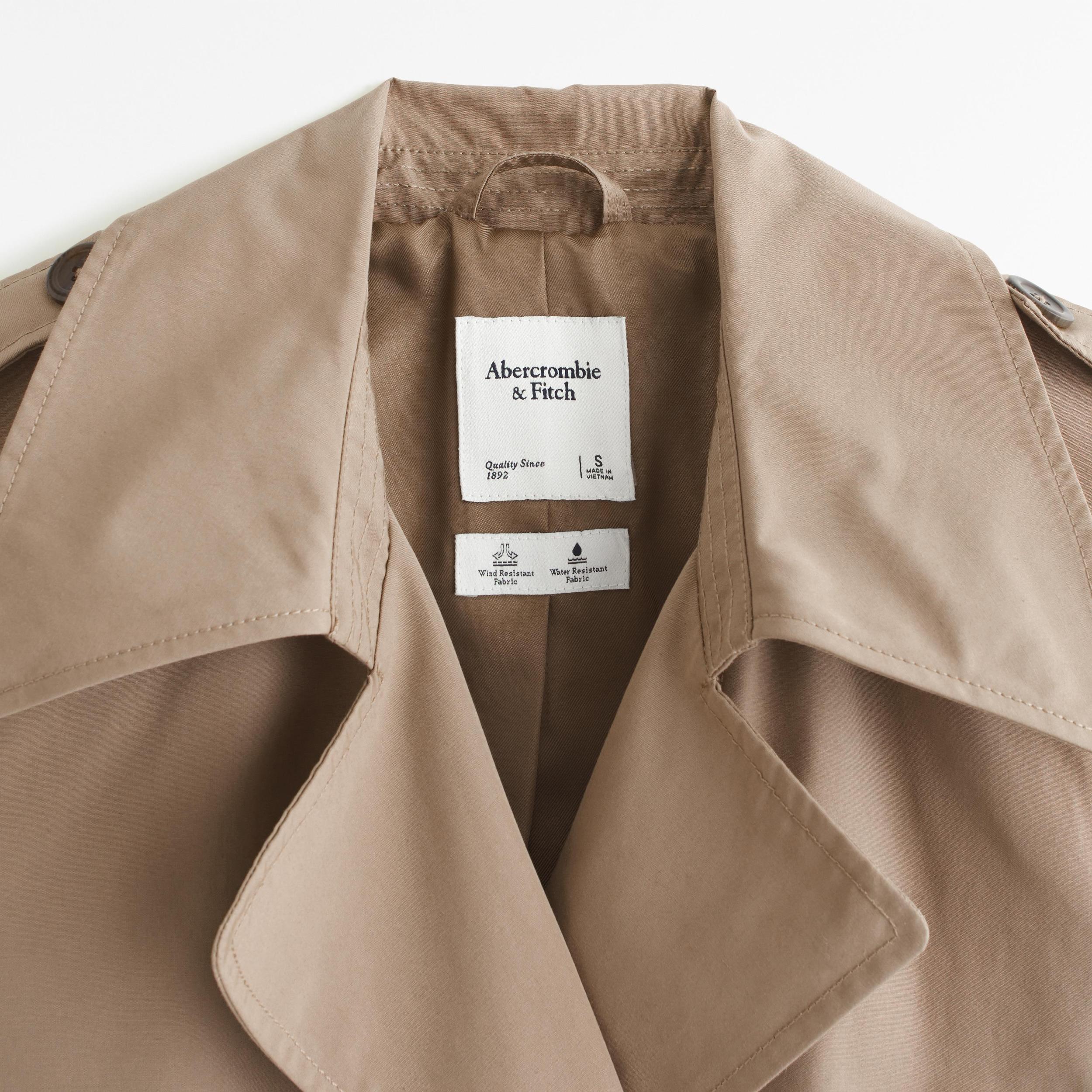 Classic Long Trench Coat Product Image