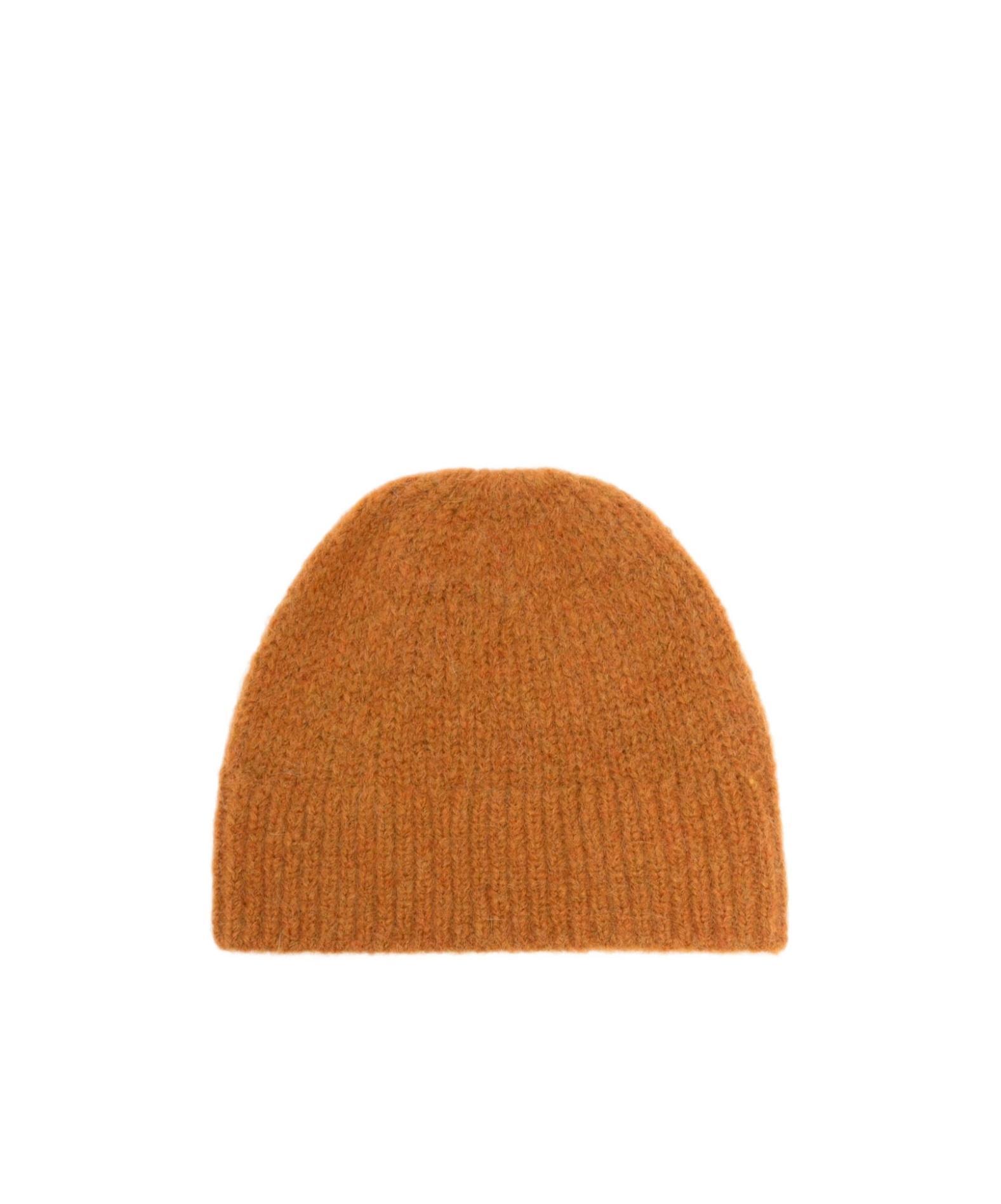 DRIES VAN NOTEN Wool Knitted Hat In Brown Product Image