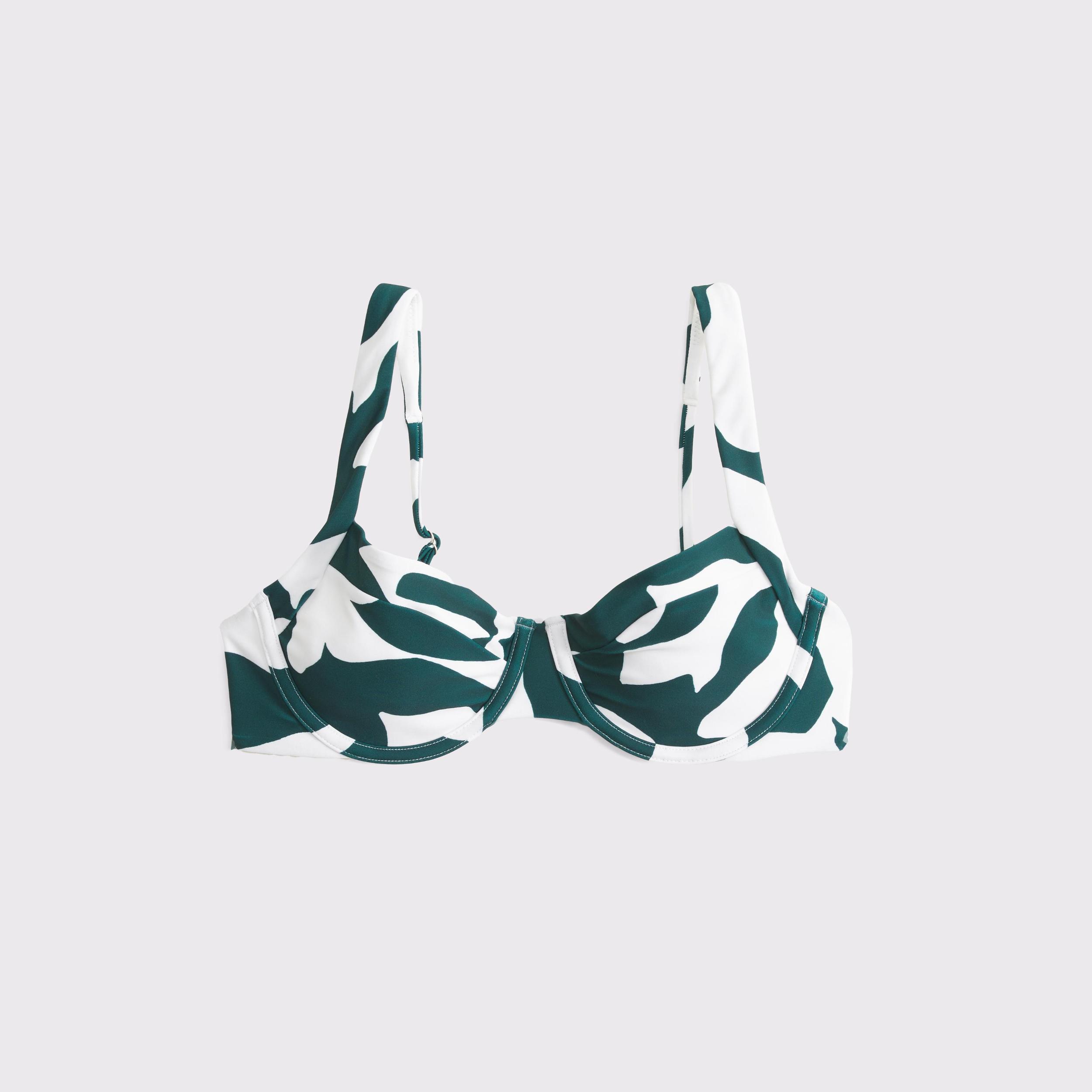 Wide Strap Underwire Bikini Top Product Image
