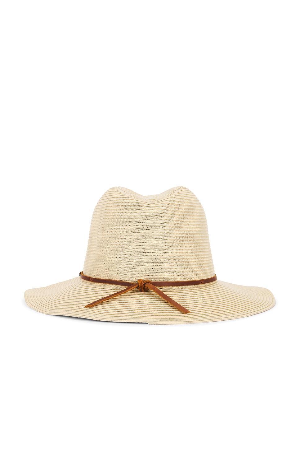 Wesley Straw Packable Fedora Brixton Product Image