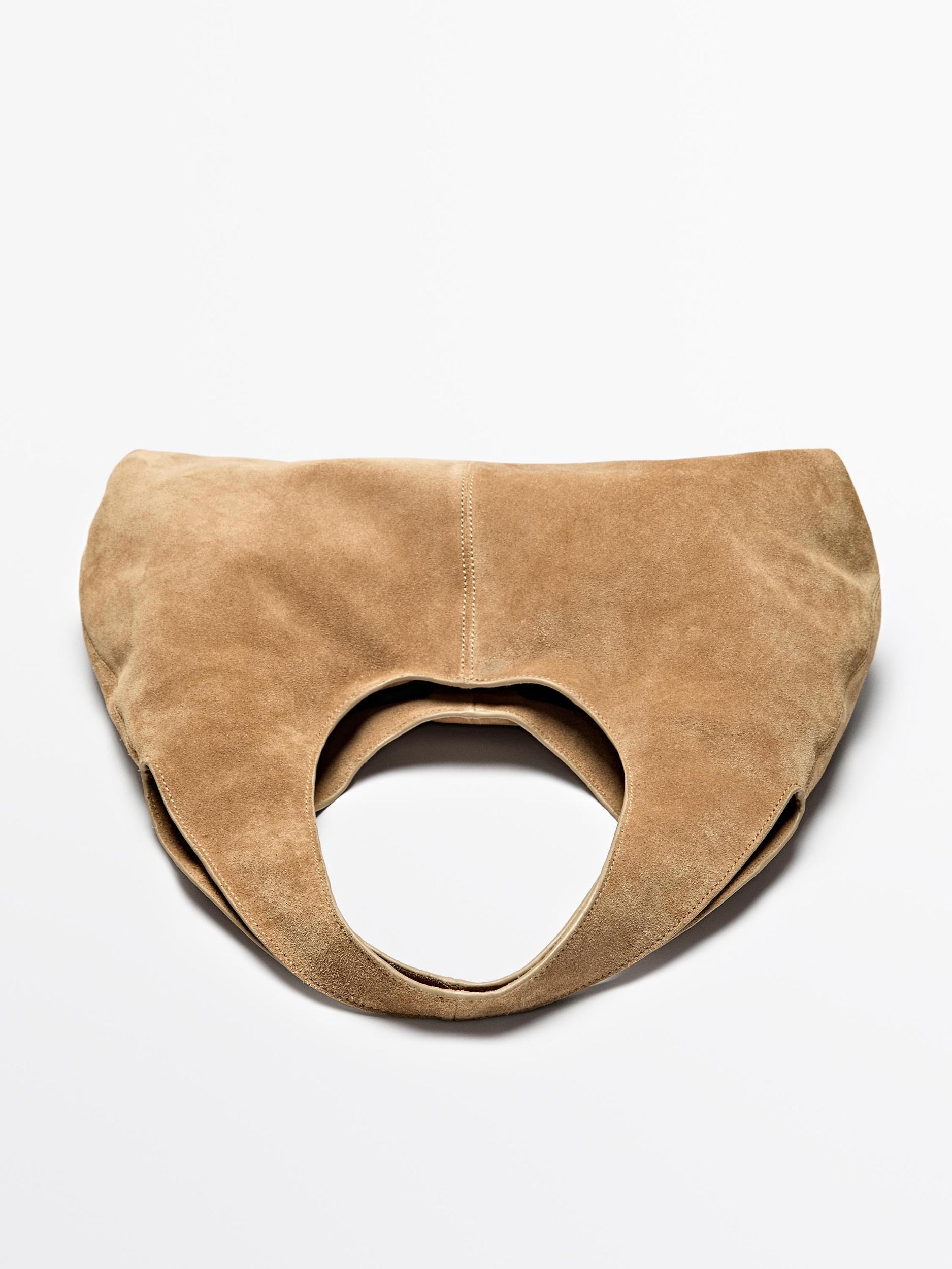 Medium split leather lady bag Product Image