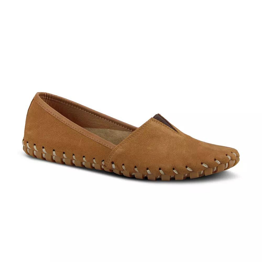 Spring Step Kathaleta Women's Loafers, Size: 37, Camel Suede Product Image