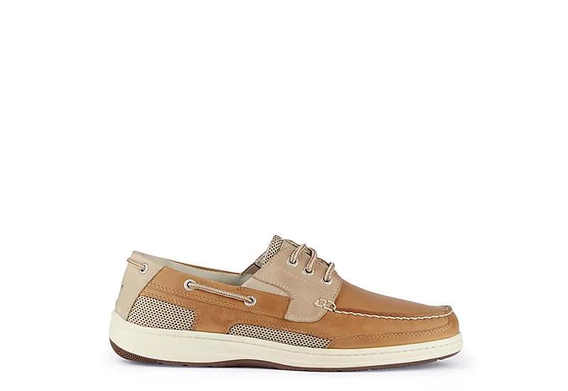 Dockers® Beacon Men's Leather Boat Shoes, Size: 12, Brown Product Image