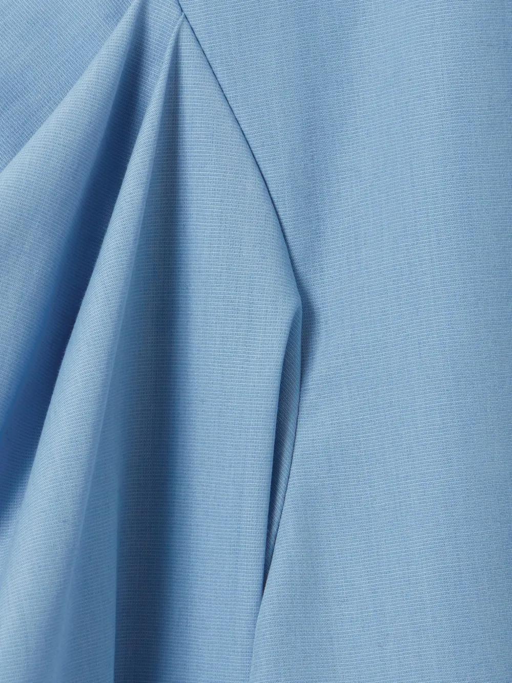 tie-front V-neck blouse Product Image