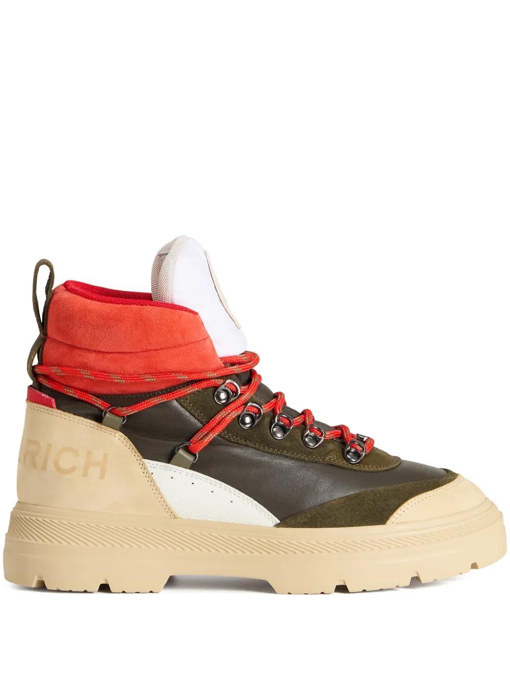 logo-patch military boots Product Image