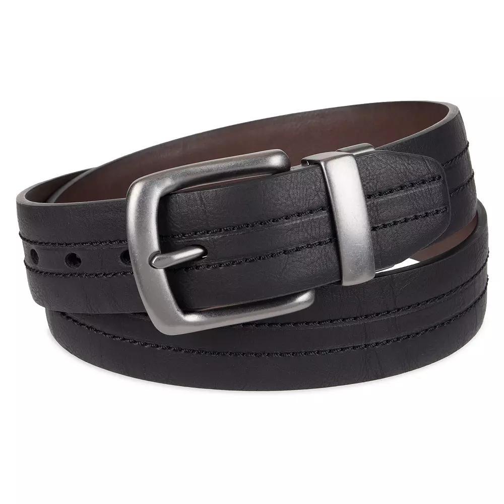 Mens Columbia Reversible Stretch Casual Leather Belt Product Image