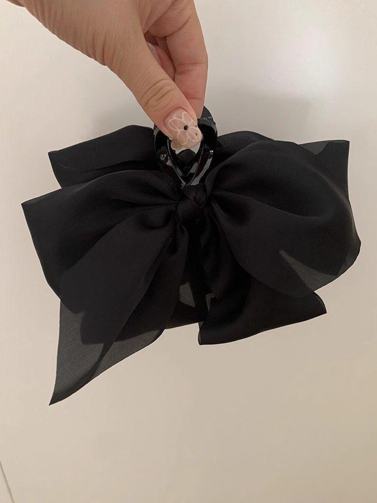 Plain Bow Hair Claw Product Image