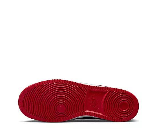 Nike Court Vision Men's Shoes, Size: 11.5, University Red White Product Image