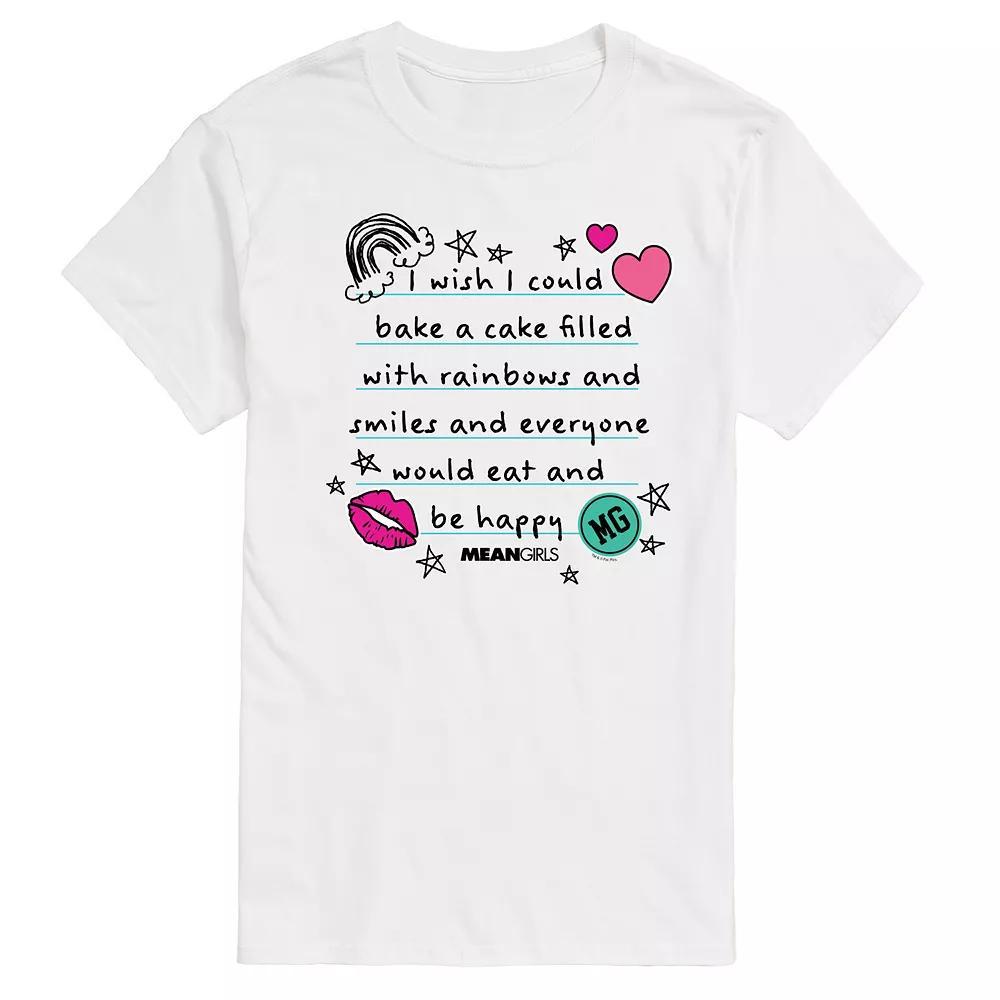 Mens Mean Girls Cake Filled Graphic Tee Product Image