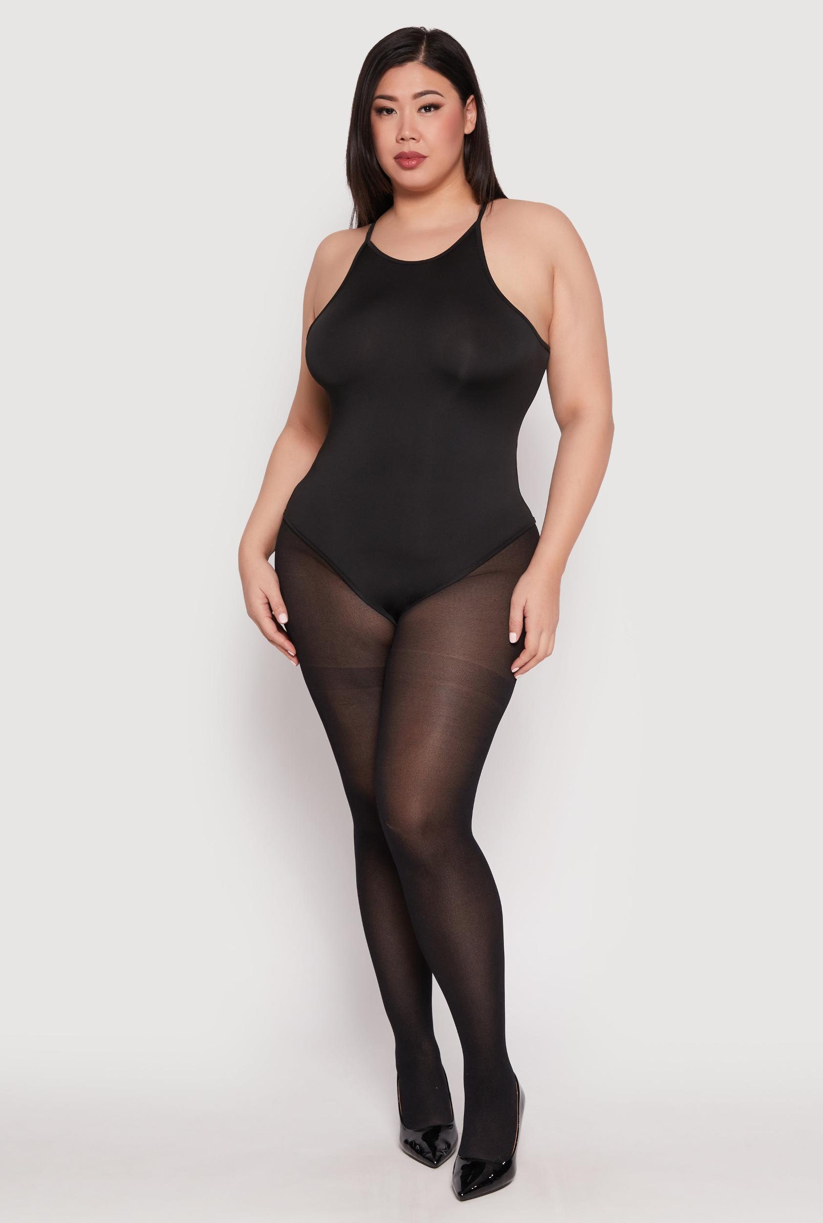 Womens Plus Size Daisy Cami Bodysuit Product Image