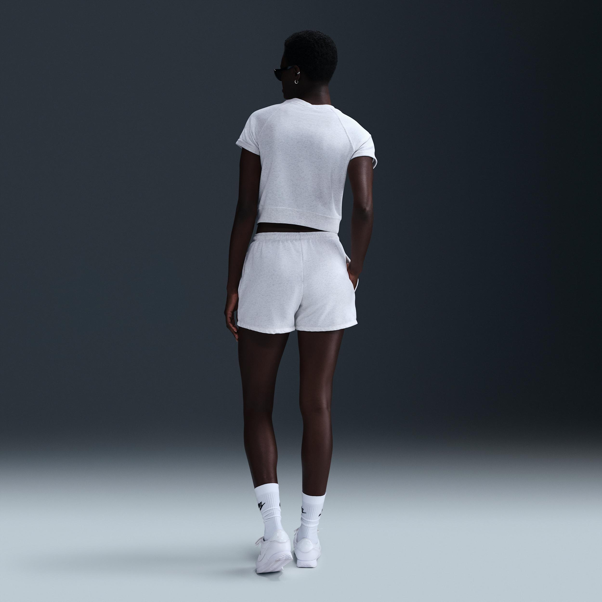 Women's Nike Sportswear Chill Terry Short-Sleeve French Terry Top Product Image