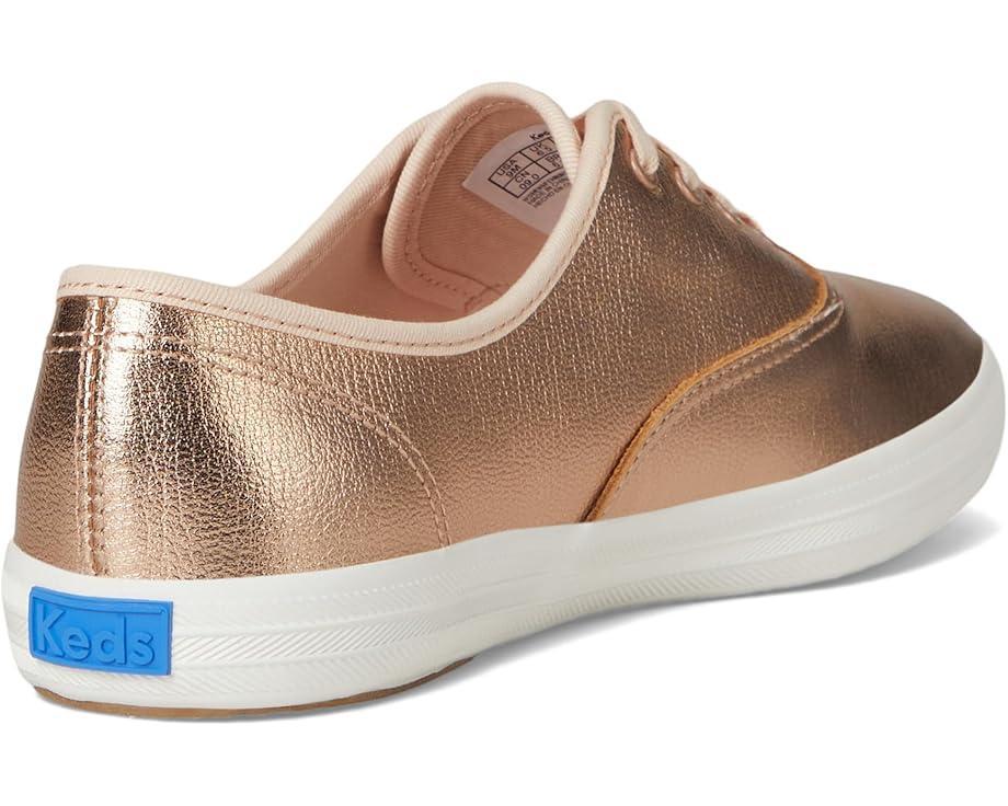 On-The-Go Flex Radiant Metallic Canvas Boat Shoe Product Image