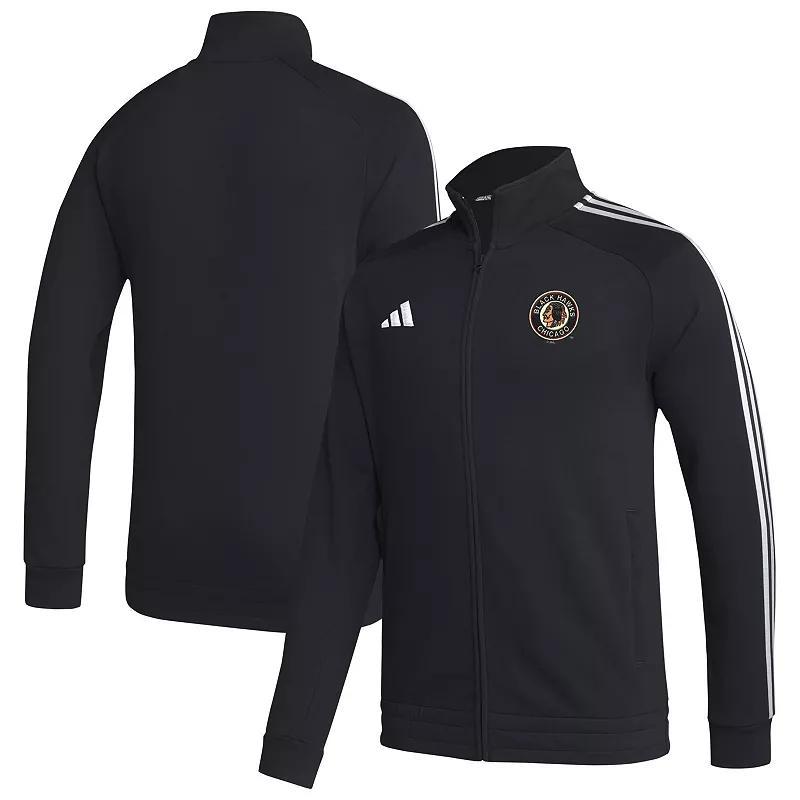 Mens adidas Chicago hawks Raglan Full-Zip Track Jacket Product Image