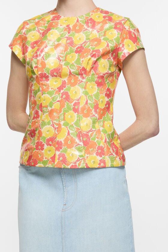 Leather t-shirt Product Image
