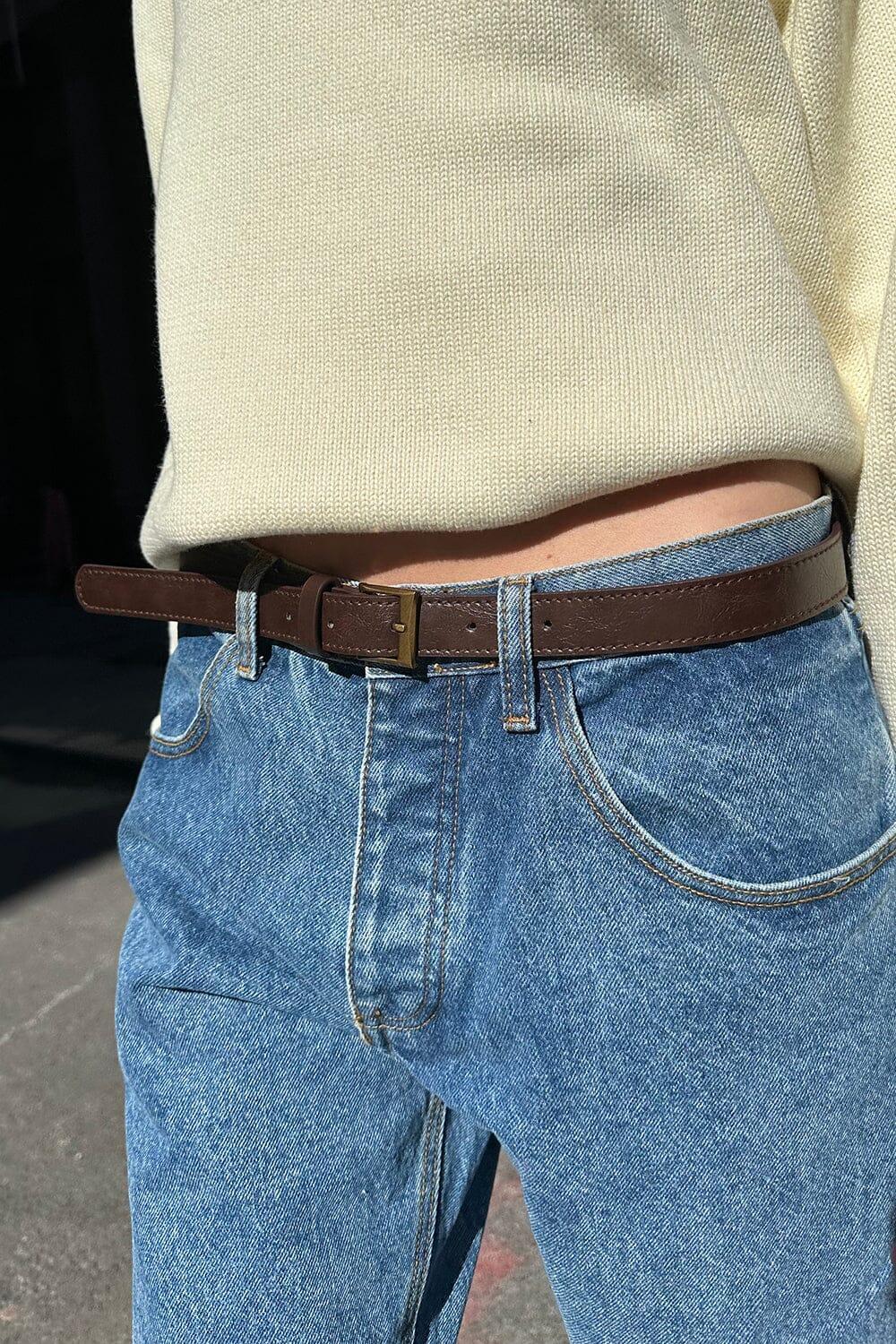 Thin Brown Belt Product Image