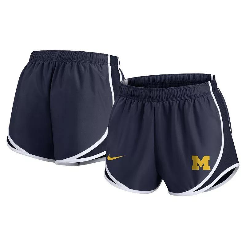 Women's Nike Navy Penn State Nittany Lions Primetime Tempo Performance Shorts, Size: Large, Blue Product Image