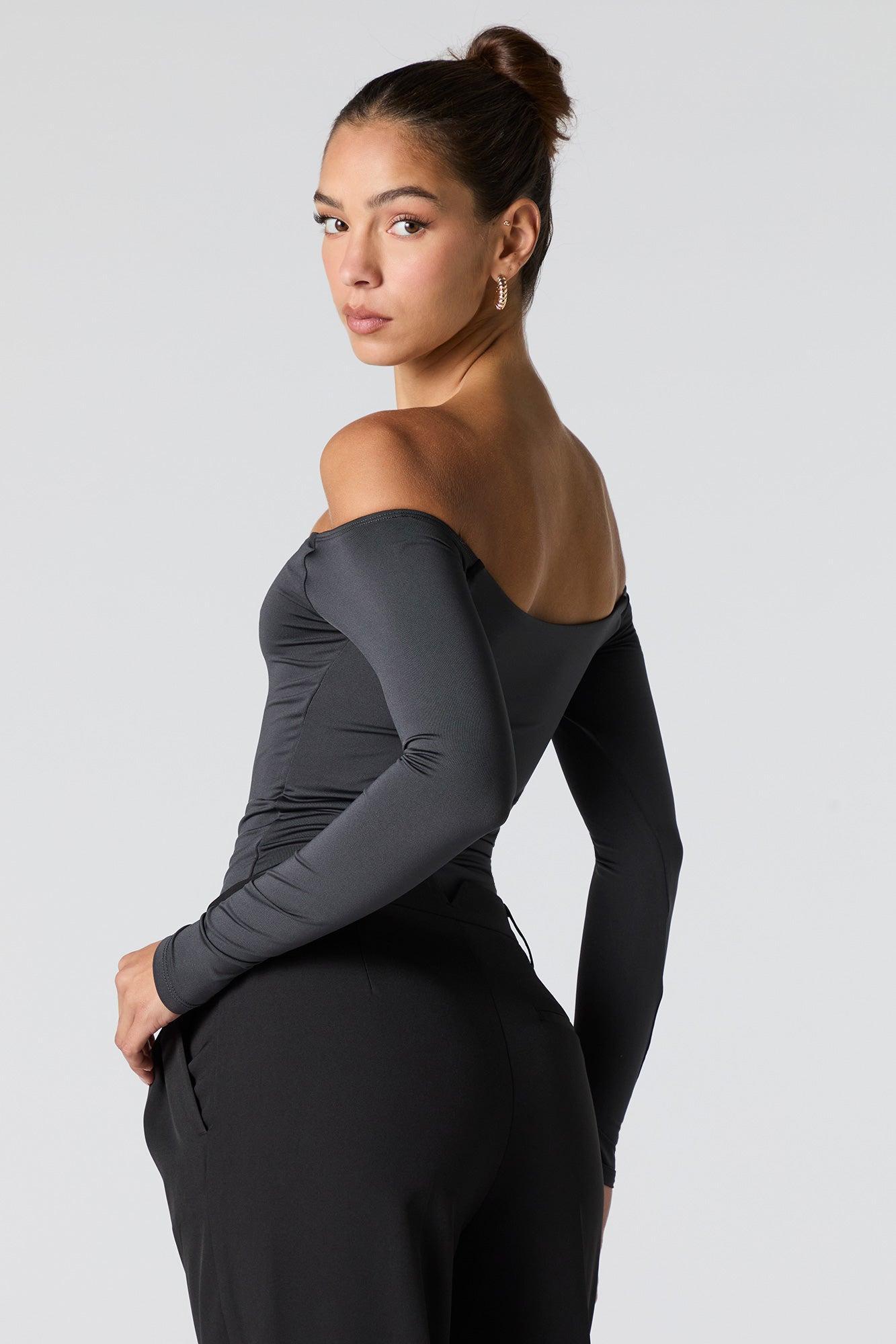 Contour Off Shoulder Bodysuit Female Product Image