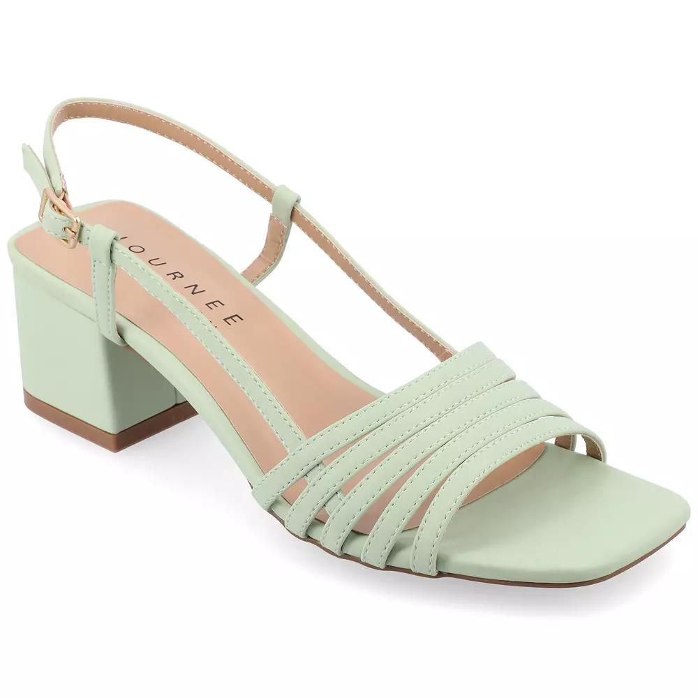 Journee Shayana Women's Tru Comfort Foam™ Sandals, Size: 7, Green Product Image